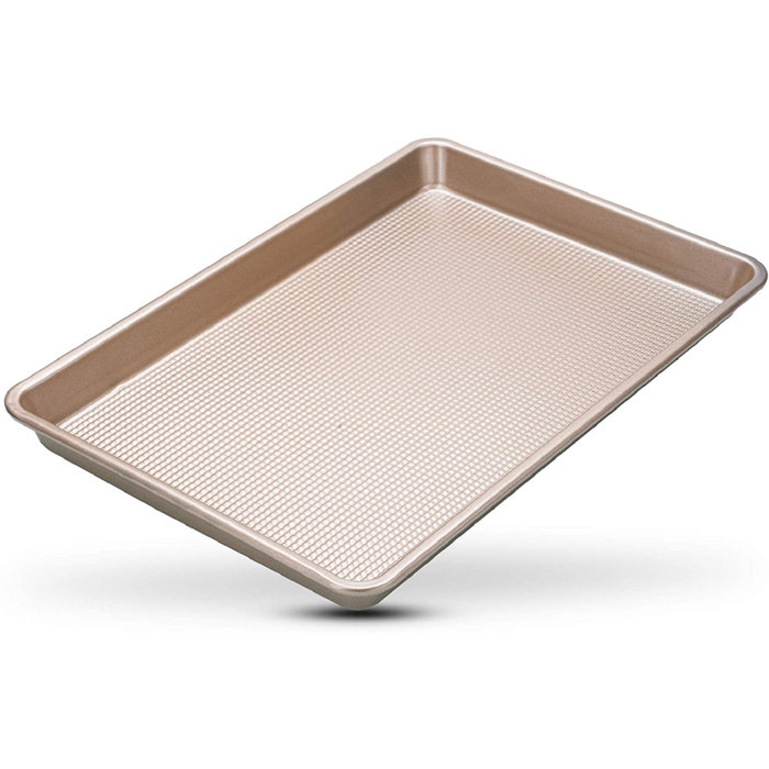 LSHUIGEN WarpResistant Nonstick Quarter Baking Sheet Pan Sheet Pan